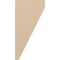 Ekena Millwork 6"W x 6"D x 12"H Wide Concord Rough Cedar Woodgrain TimberThane Corbel, Primed Tan CORUR06X06X12CONRCPR - alternate 5